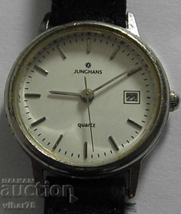 WOMEN'S QUARTZ CLOCK JUNGHANS - 5 WOMEN'S QUARTZ CLOCK JUNGHANS - 5