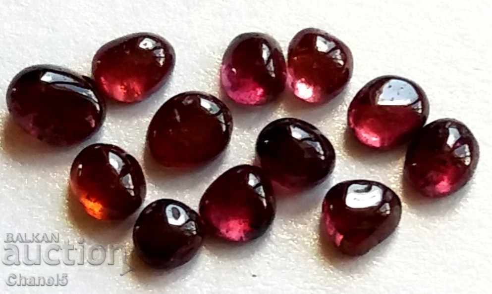 NATHETIC Pomegranates, RODONITE - 12 pcs. Cabochon (180) with price 16.00 BGN | € 8.18