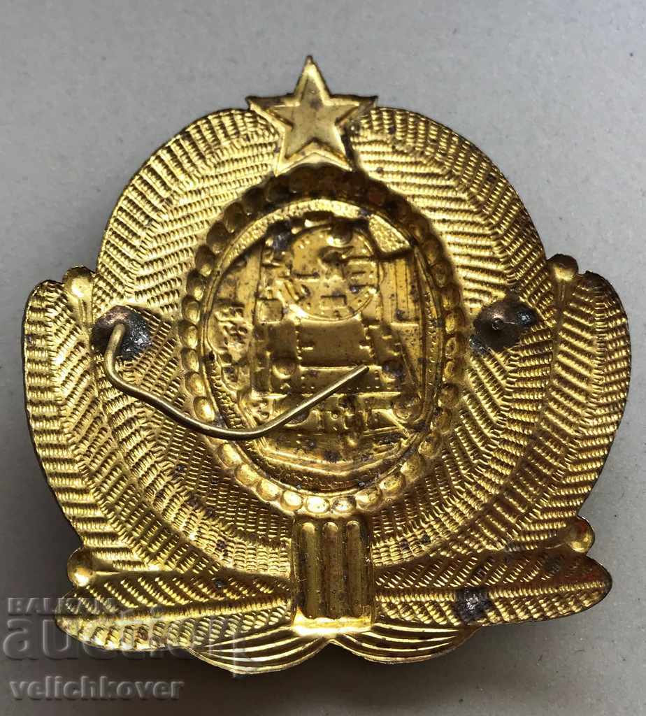 27365 Bulgaria Cockade Officer BDZ State Railways of the 70's with price 6.00 BGN | € 3.07