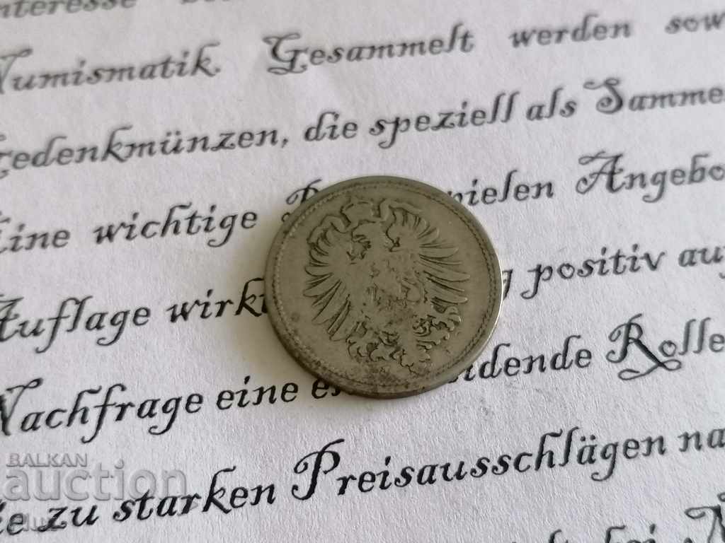 Reich Coin - Germany - 10 pfenigs 1875; J series with price 6.50 BGN | € 3.32 Reich Coin - Germany - 10 pfenigs 1875; J series with price 6.50 BGN | € 3.32