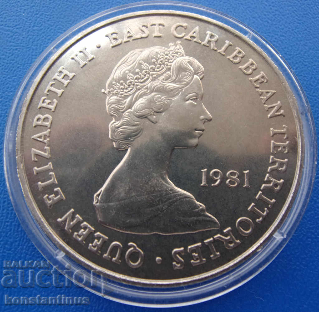 Dominica - Sfânta Lucia 10 USD 1981 UNC cu preț € 17.90 | 35.01 BGN