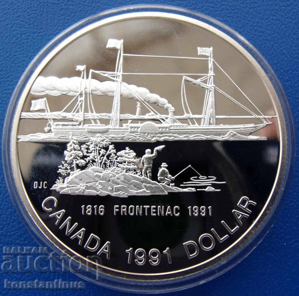 Canada 1 Dollar 1991 PROOF UNC