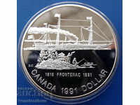 Canada 1 Dollar 1991 PROOF UNC