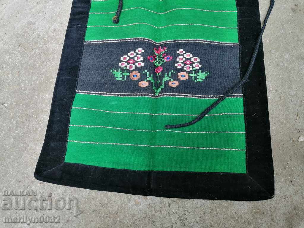 Old woven embroidered embroidered apron with purple sukman costume with price 69.00 BGN | € 35.28 Old woven embroidered embroidered apron with purple sukman costume with price 69.00 BGN | € 35.28