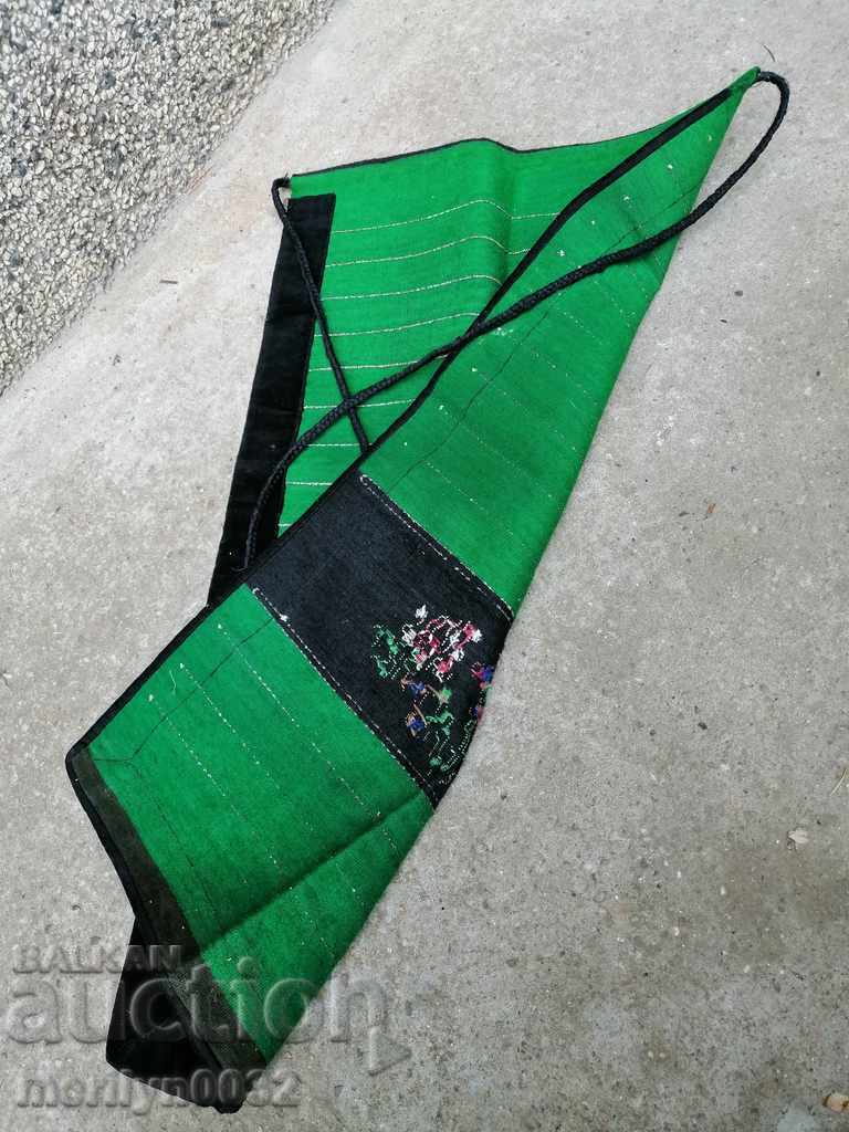 Old woven embroidered embroidered apron with purple sukman costume - 5 Old woven embroidered embroidered apron with purple sukman costume - 5