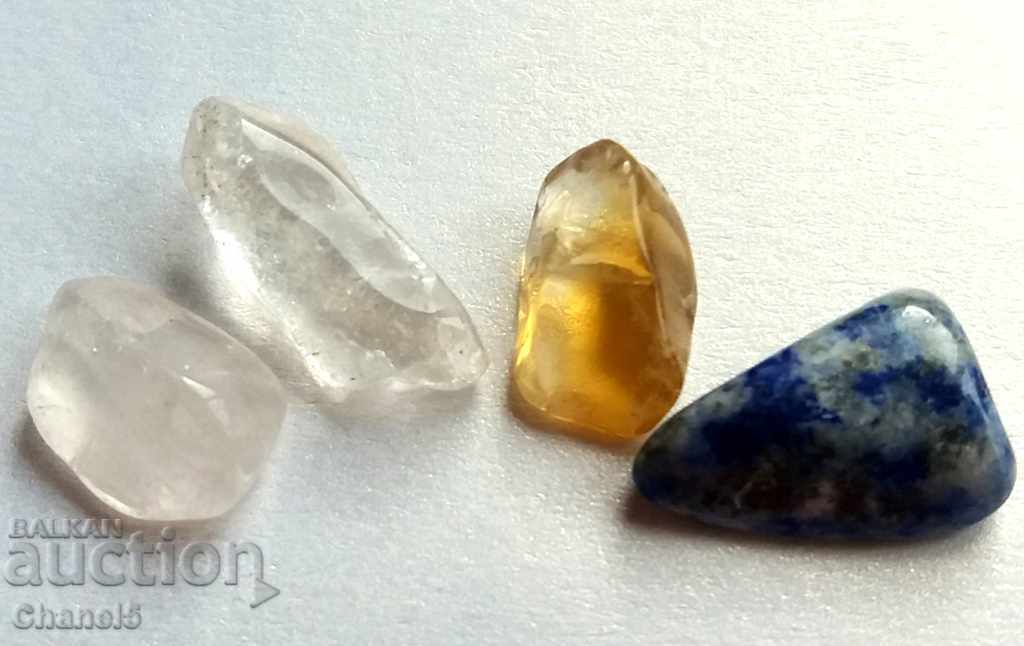 LOT OF NATURAL STONES - Lapis Lazuli, Citrine and Quartz (199) with price 5.90 BGN | € 3.02 LOT OF NATURAL STONES - Lapis Lazuli, Citrine and Quartz (199) with price 5.90 BGN | € 3.02
