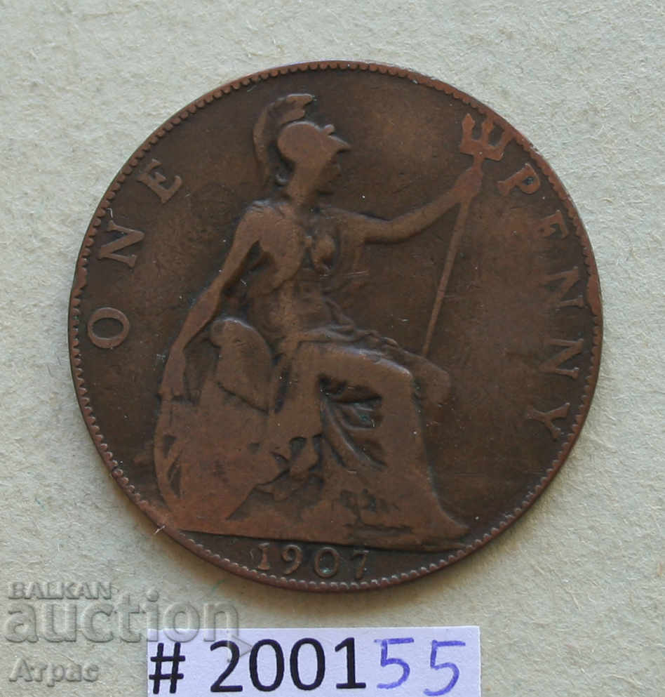 1 penny 1907 United Kingdom