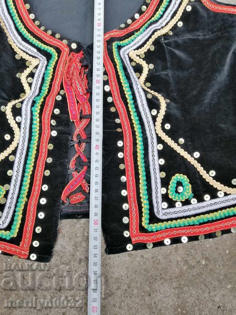 Old velvet velvet bra, costume, shirt, apron - 5 Old velvet velvet bra, costume, shirt, apron - 5