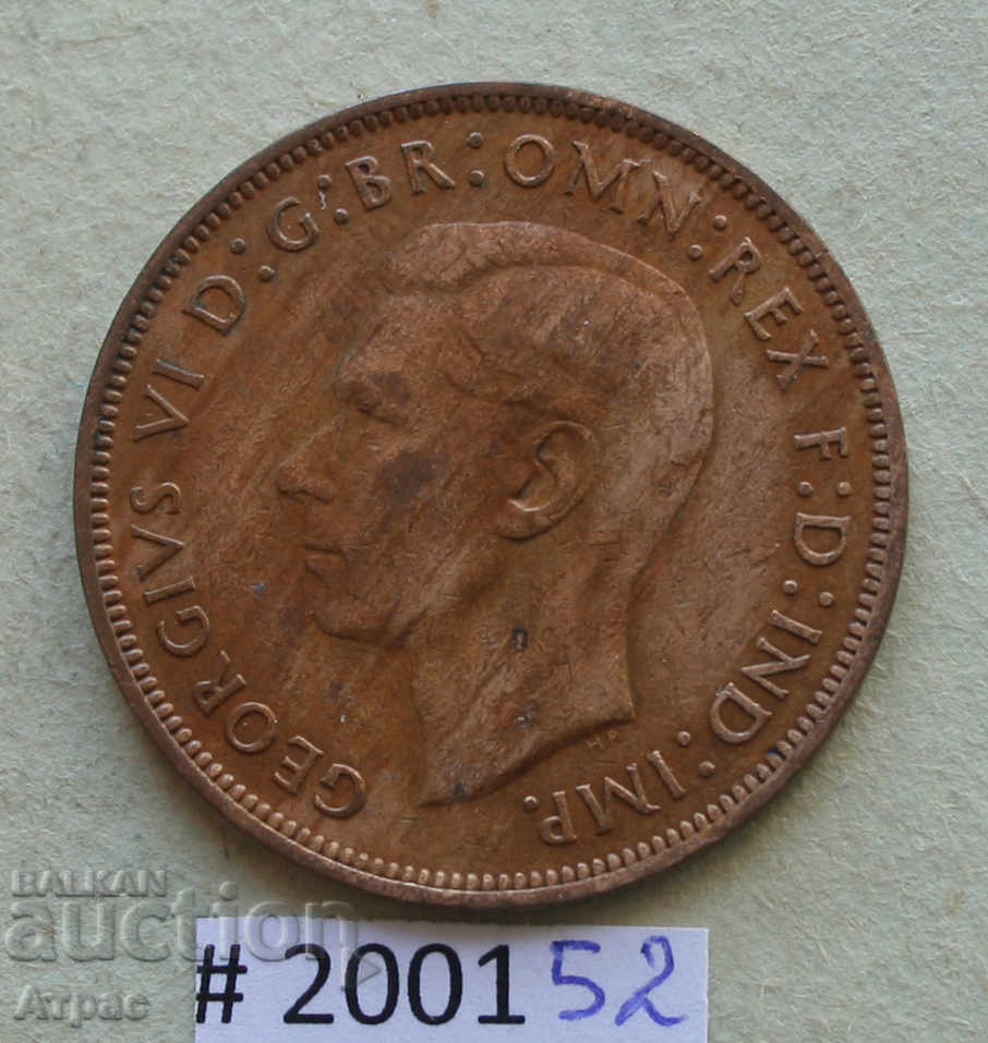 1 πένα 1947 Ηνωμένο Βασίλειο με τιμή € 0.61 | 1.19 BGN