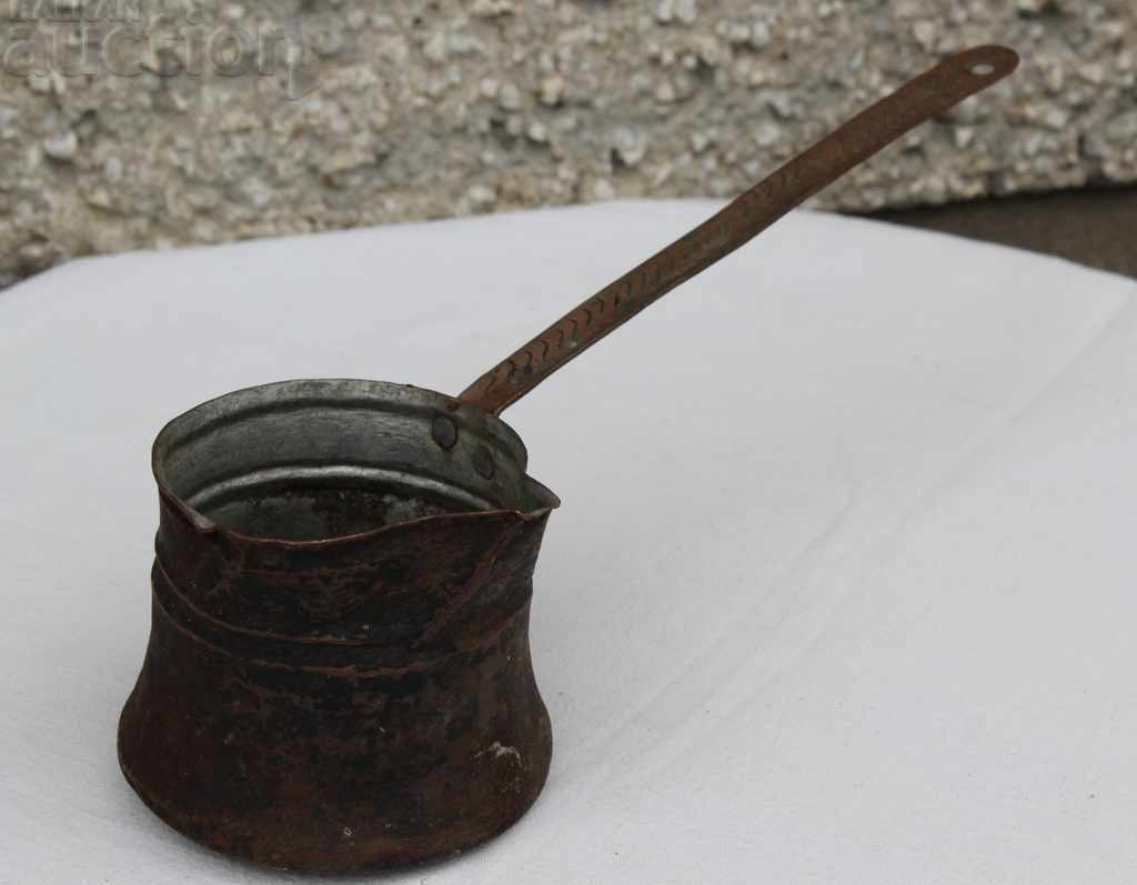 LARGE COPPER COPPER CAFETER KETTLE COPPER COPPER COURT - 6