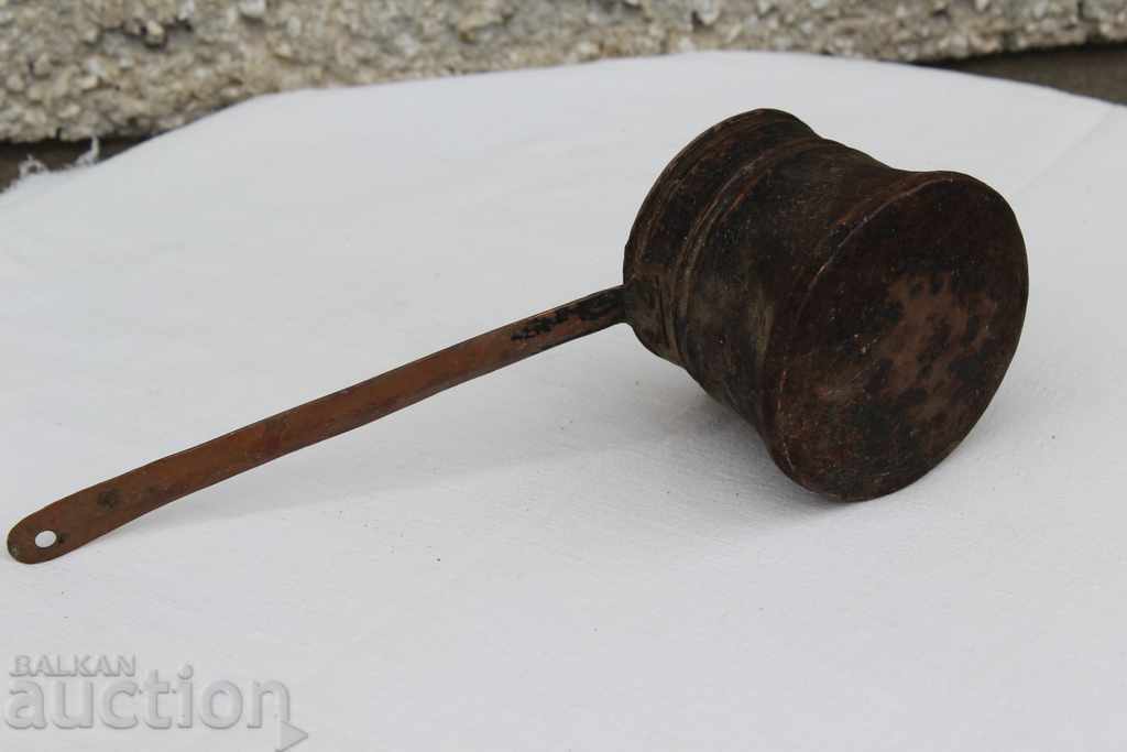 LARGE COPPER COPPER CAFETER KETTLE COPPER COPPER COURT - 7