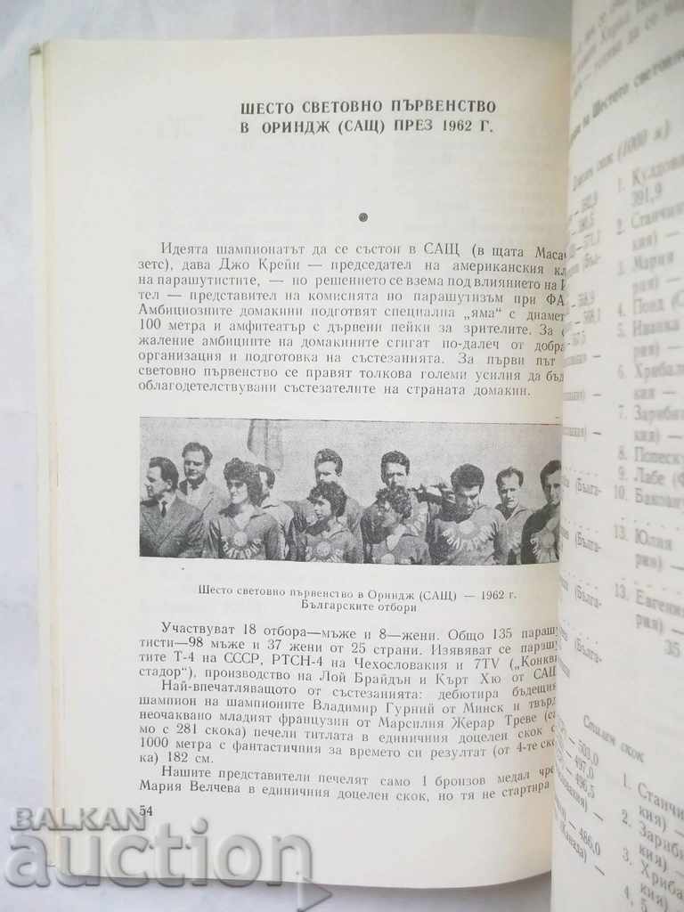 Auction  The sky is calling - Dimitar Kozhuharov 1980. Parachuting