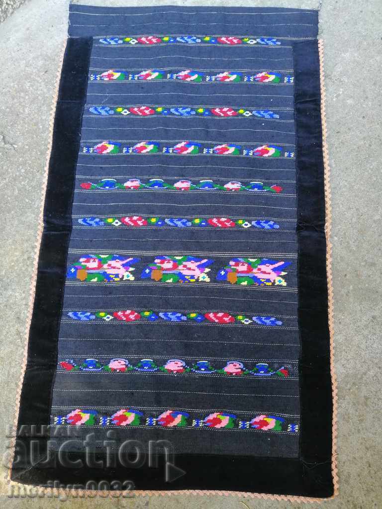 Old woven embroidered embroidered apron with tinsel wear sukman