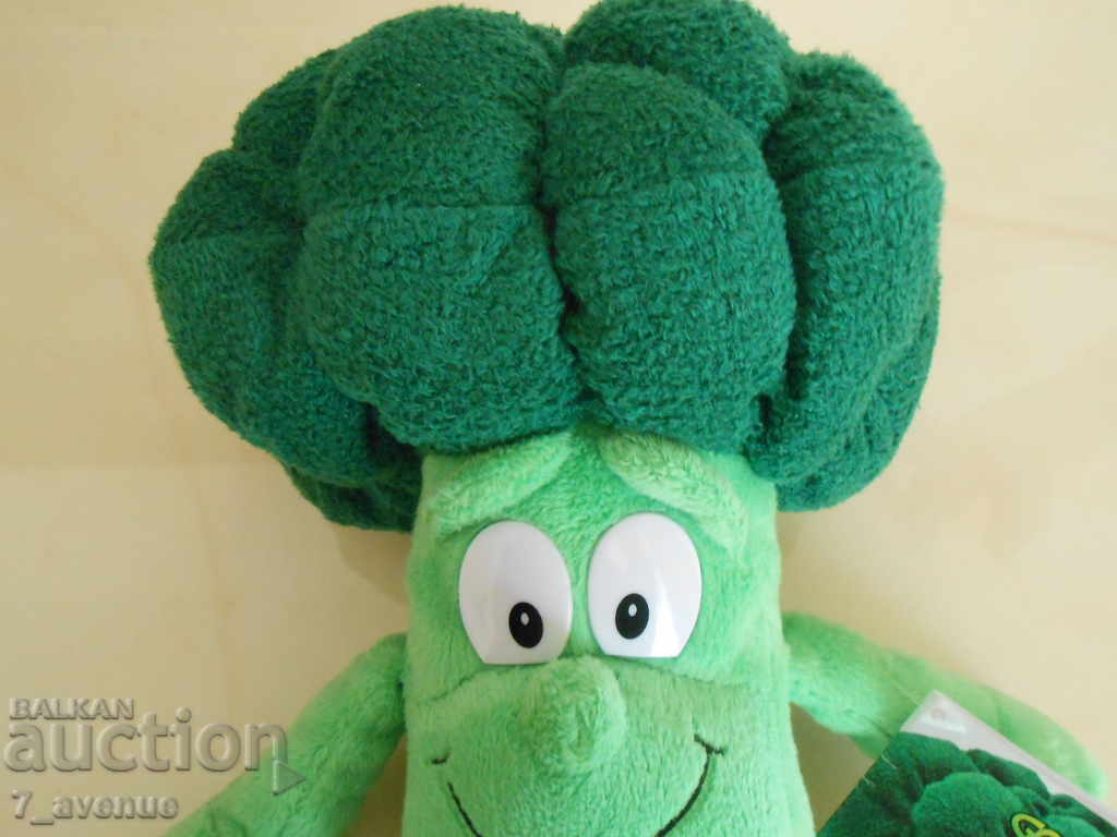 Όμορφο βελούδινο παιχνίδι - Μπρόκολο, επίσης μια διακόσμηση με τιμή 69.00 BGN | € 35.28 Όμορφο βελούδινο παιχνίδι - Μπρόκολο, επίσης μια διακόσμηση με τιμή 69.00 BGN | € 35.28