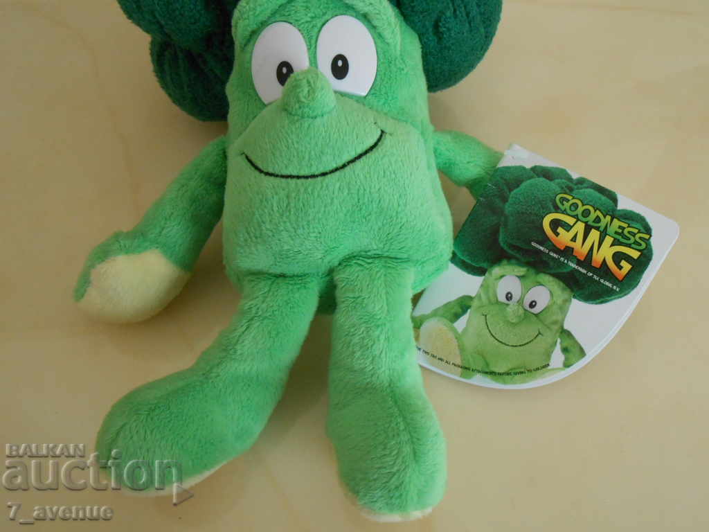 Δημοπρασία Όμορφο βελούδινο παιχνίδι - Μπρόκολο, επίσης μια διακόσμηση Δημοπρασία Όμορφο βελούδινο παιχνίδι - Μπρόκολο, επίσης μια διακόσμηση