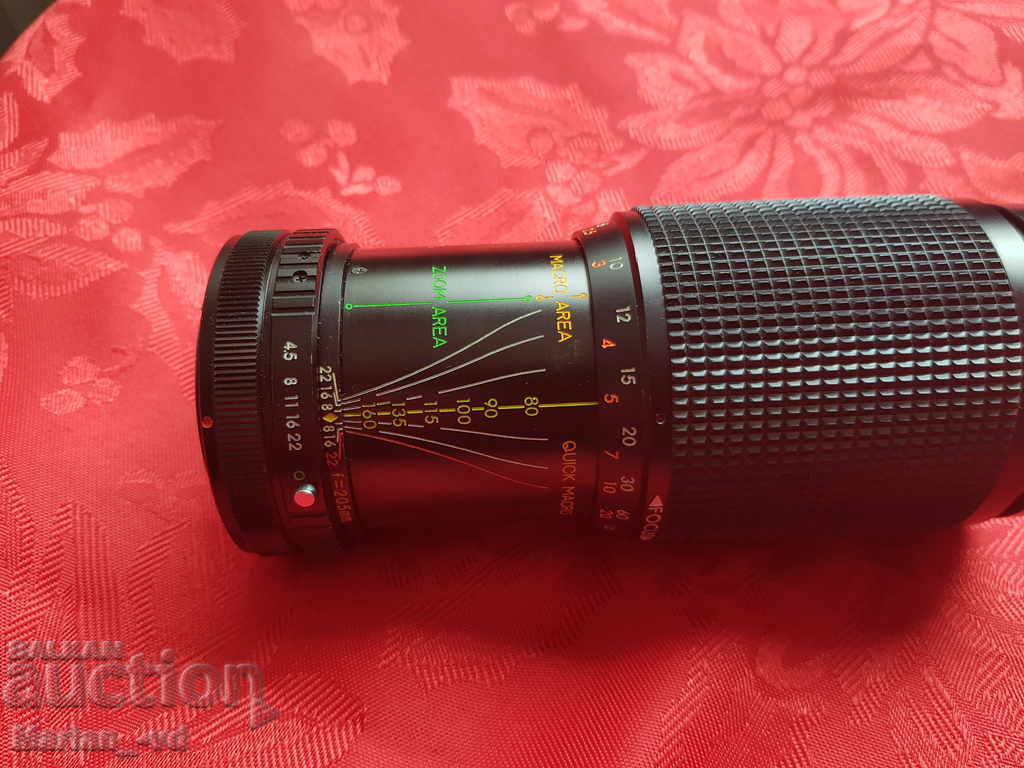 Livrarea TOKURA MC AUTO ZOOM 1: 4.5 Obiectiv Ø52 80-205mm