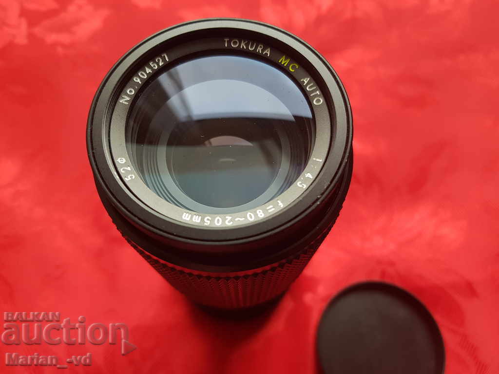 TOKURA MC AUTO ZOOM 1: 4.5 Obiectiv Ø52 80-205mm - 5