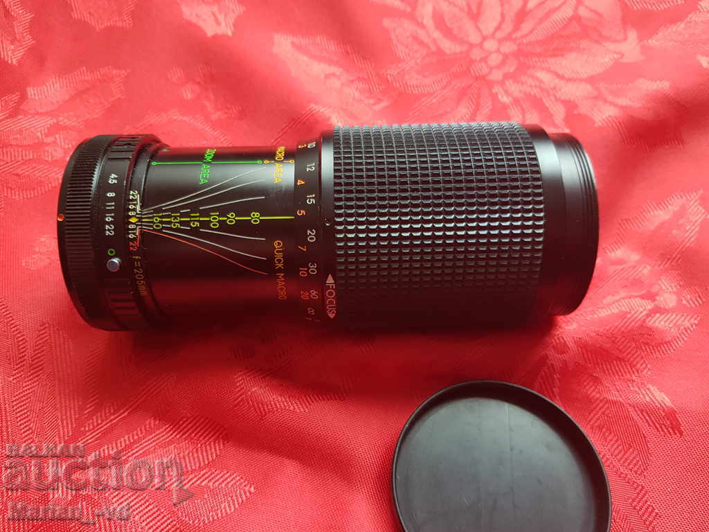 TOKURA MC AUTO ZOOM 1: 4.5 Obiectiv Ø52 80-205mm - 6