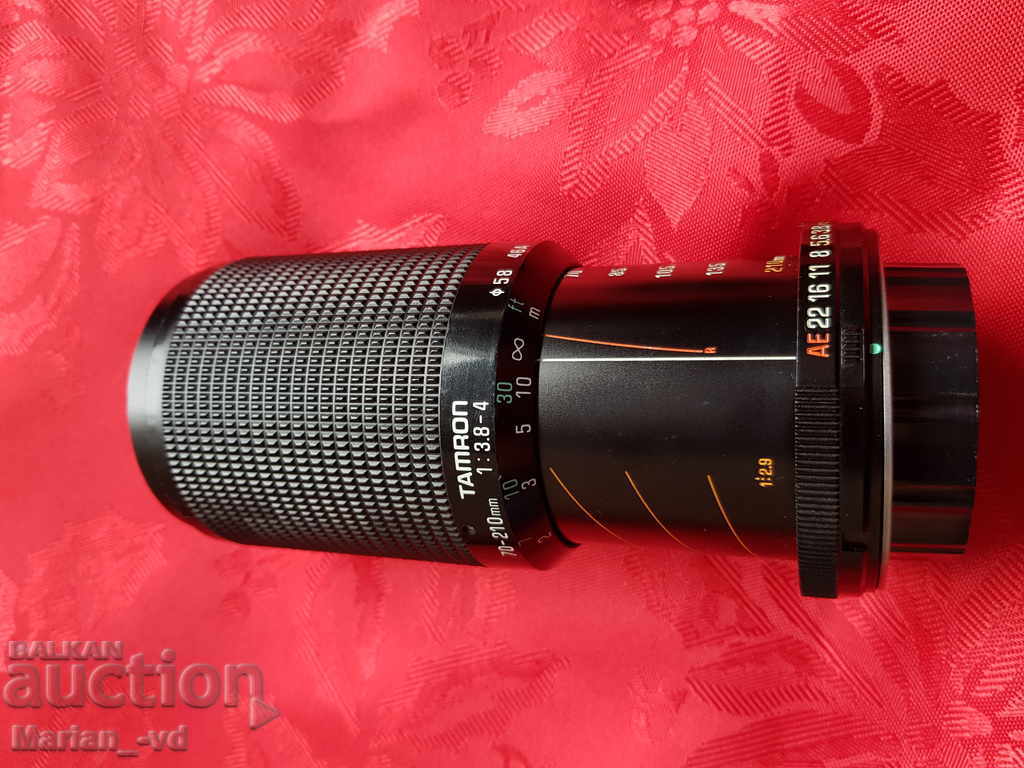 Licitație Obiectiv Tamron 70-210 mm, F 1: 3.8-4