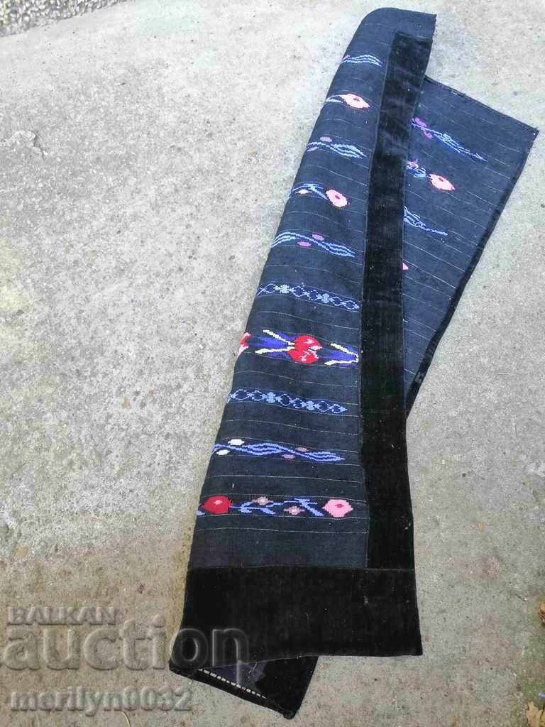 Old woven embroidered embroidered apron with tinsel wear sukman - 7 Old woven embroidered embroidered apron with tinsel wear sukman - 7