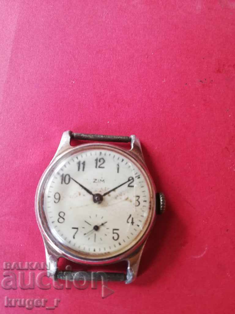 Clock WINTER. Clock WINTER.