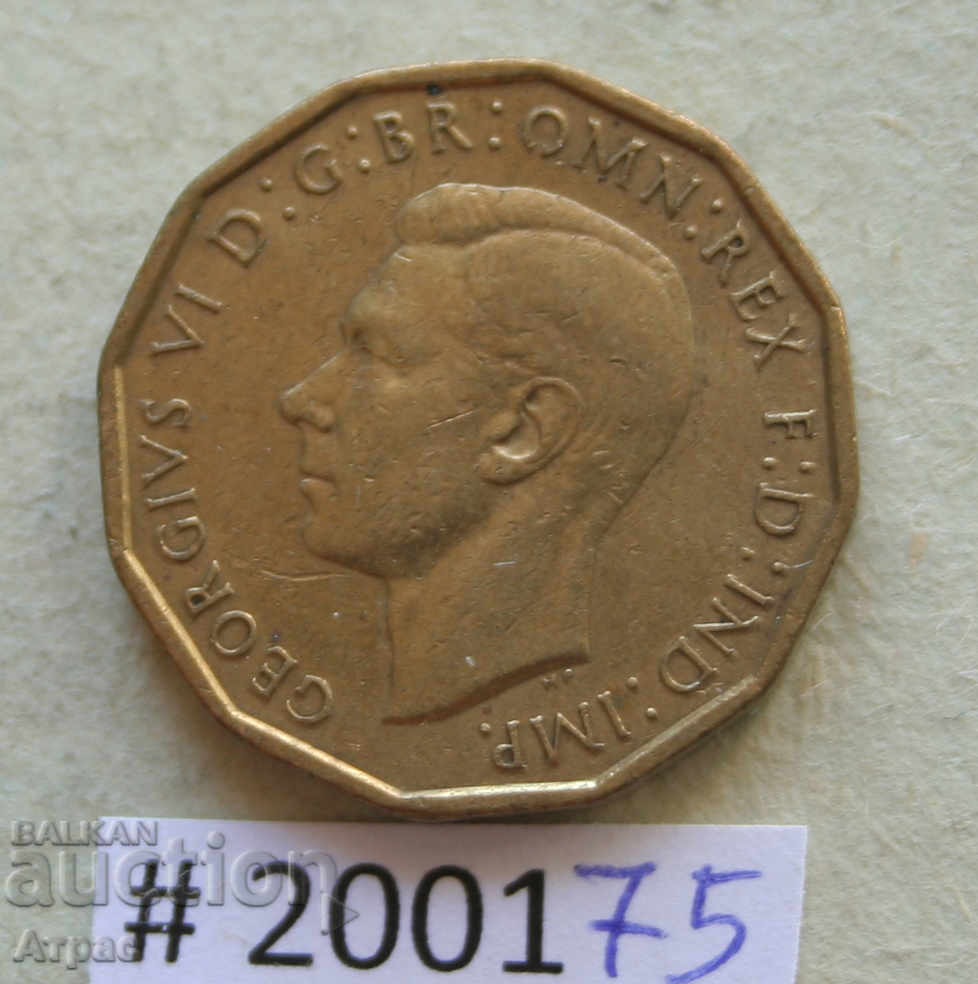 3 pense 1942 Marea Britanie cu preț € 0.97 | 1.90 BGN 3 pense 1942 Marea Britanie cu preț € 0.97 | 1.90 BGN