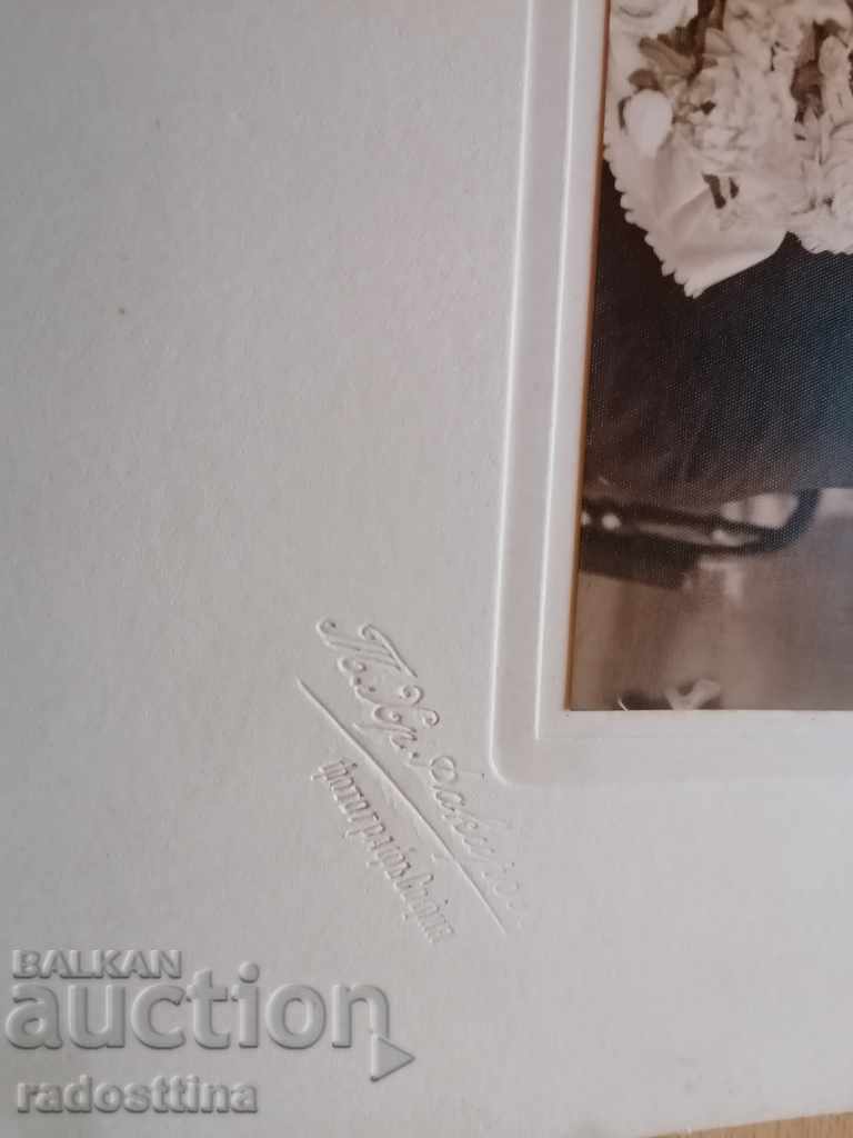 Auction Picture Cardboard Photography Todor Fakirov 1933 Auction Picture Cardboard Photography Todor Fakirov 1933