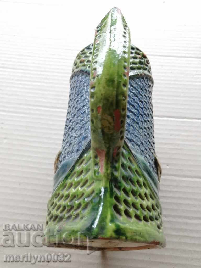 Glazed Trojan jug, ceramics, vase, chalice - 6 Glazed Trojan jug, ceramics, vase, chalice - 6