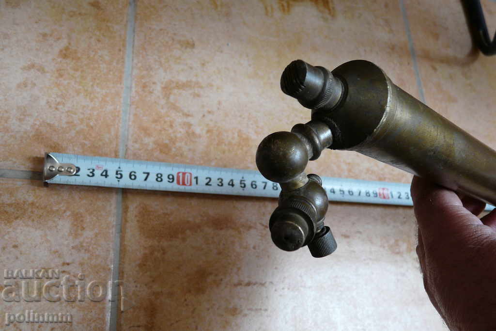 Large brass pump - Retro with price 40.00 BGN | € 20.45 Large brass pump - Retro with price 40.00 BGN | € 20.45