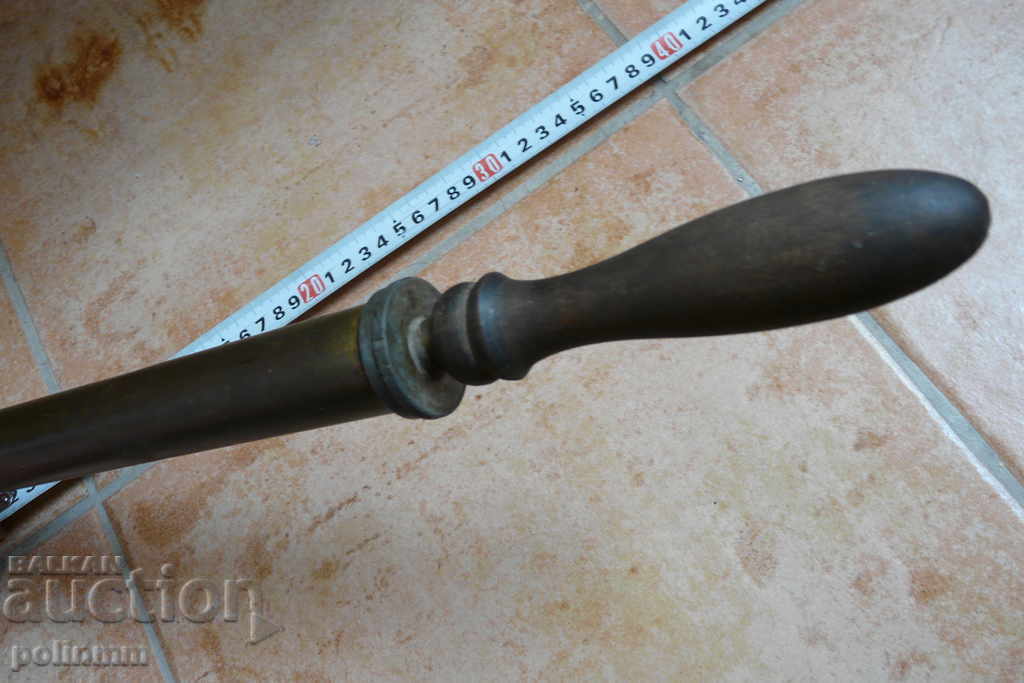 Auction Large brass pump - Retro Auction Large brass pump - Retro