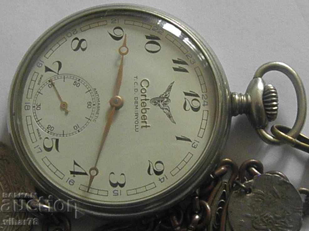 POCKET WATCH -CORTEBERT-JAPANESE MODEL - 6