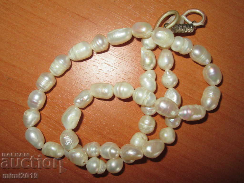 Women's Necklace natural pearls - 5 Women's Necklace natural pearls - 5