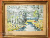 Old painting - watercolor