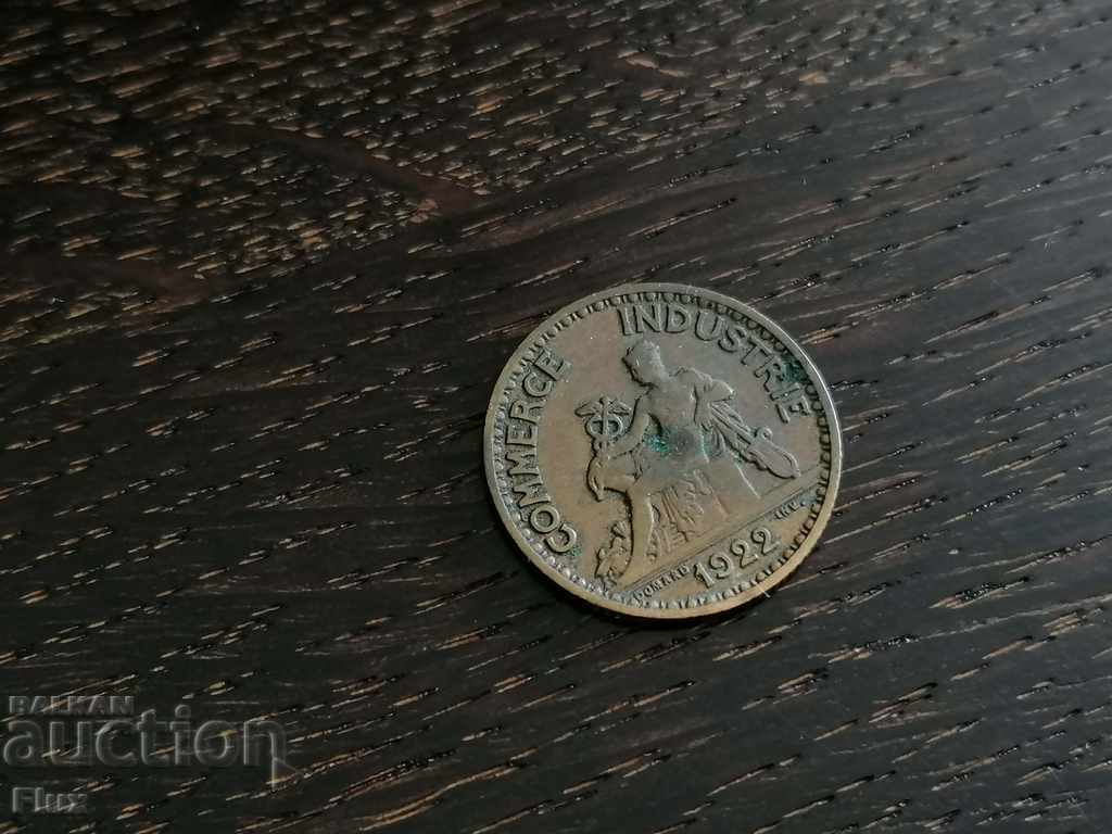Coin - France - 1 franc 1922 with price 2.75 BGN | € 1.41