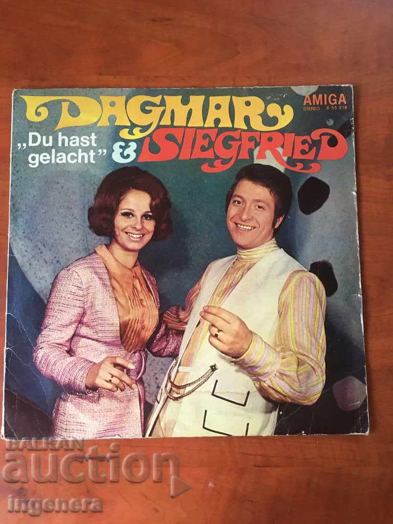 DISC DE GRAMOFON MARE MUZICĂ GERMANĂ