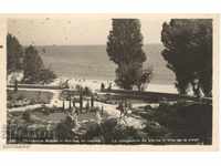 Стара картичка - Курорт Варна, Плажът