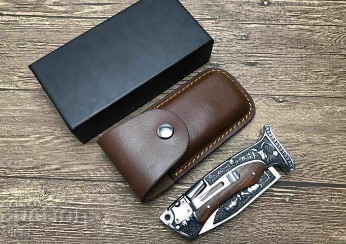 Delivery of Knife, Foldable 127x227 + Leather Case - Columbia A3191 Delivery of Knife, Foldable 127x227 + Leather Case - Columbia A3191