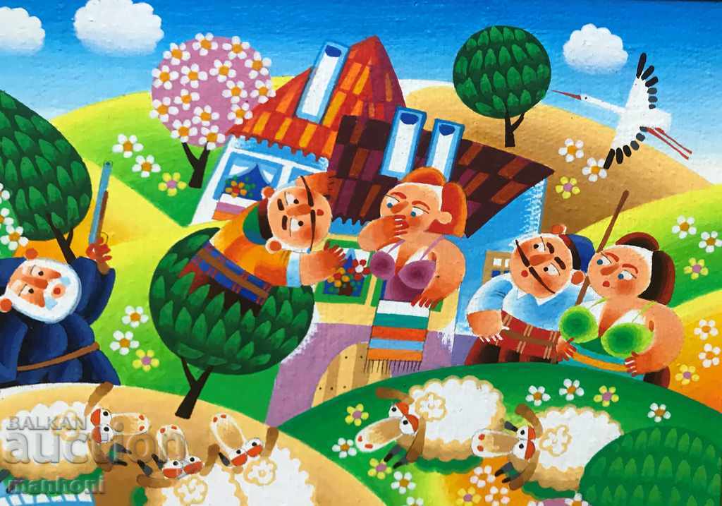 Auction 1449 Alexander Yanakiev Arranging the girl oil canvas Auction 1449 Alexander Yanakiev Arranging the girl oil canvas