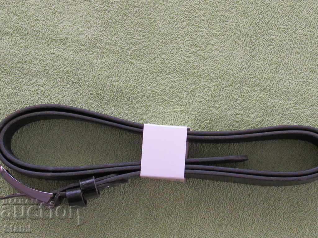 Auction  New leather men's belt from Mongolia
