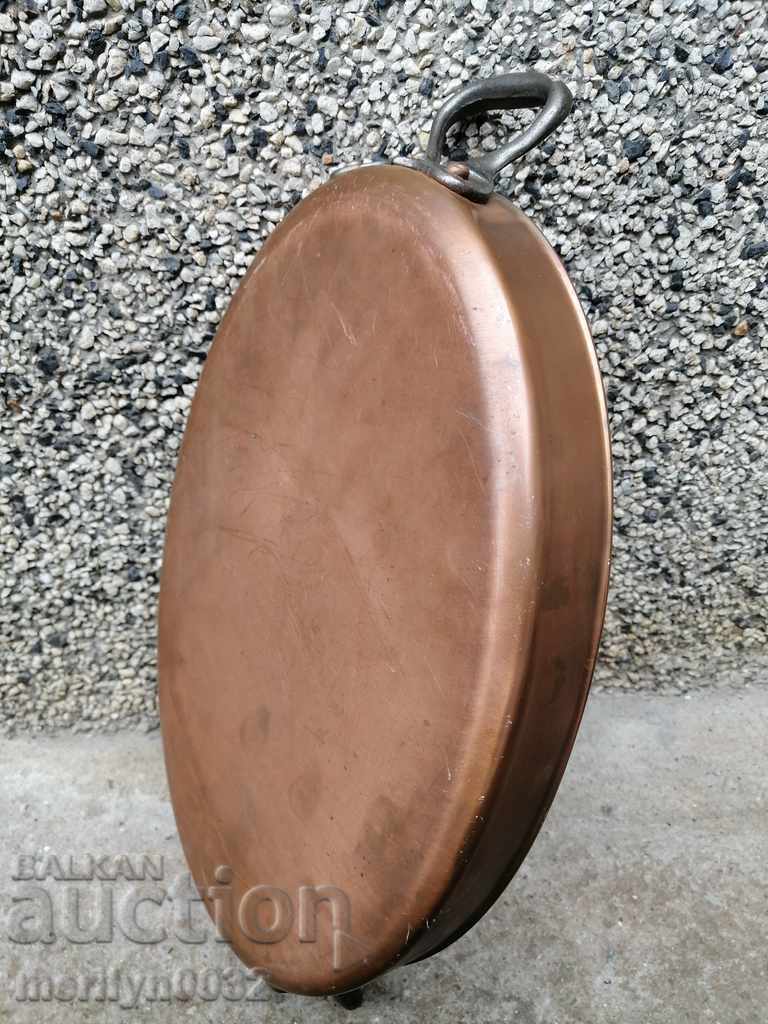 Copper tray copper pan pan copper tray with price 129.00 BGN | € 65.96
