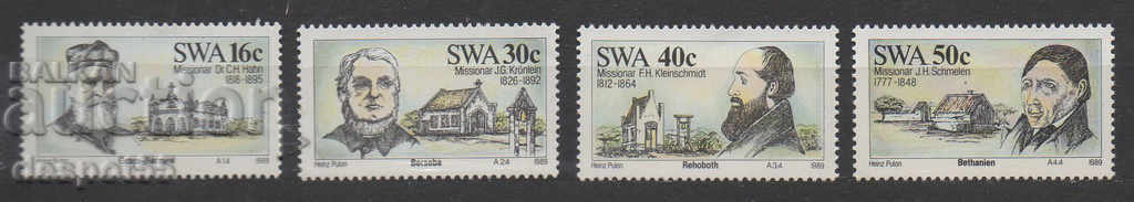 1989. Africa de Sud-Vest. Misionari.