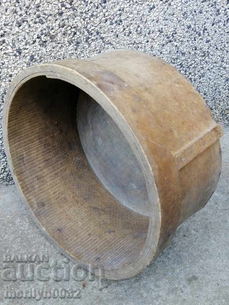 Стара крина за жито зърнени храни шиник, бъкел, дървения
