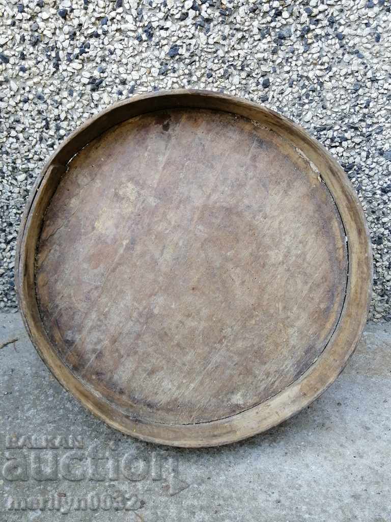 Auction  Old grain grain cereal chic, buckle, wooden