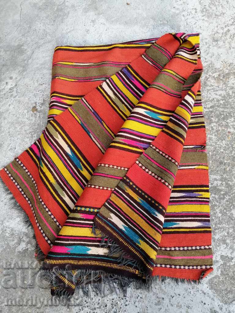 Covor țesut manual, vechi de 140 de ani, din zestrea de mireasă - 7 Covor țesut manual, vechi de 140 de ani, din zestrea de mireasă - 7