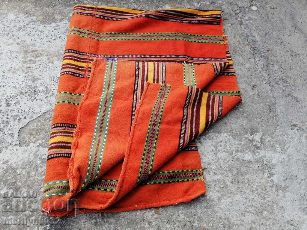 Hand-woven 140-year-old rug is made of bedding with price 144.00 BGN | € 73.63 Hand-woven 140-year-old rug is made of bedding with price 144.00 BGN | € 73.63