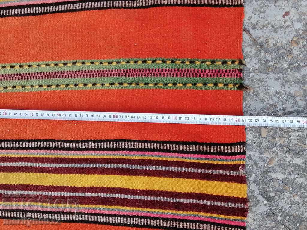 Hand-woven 140-year-old rug carpet from a dowry bed - 5 Hand-woven 140-year-old rug carpet from a dowry bed - 5