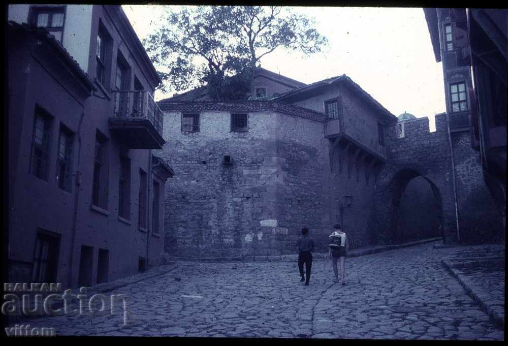 Пловдив 60-те диапозитив соц носталгия стария град