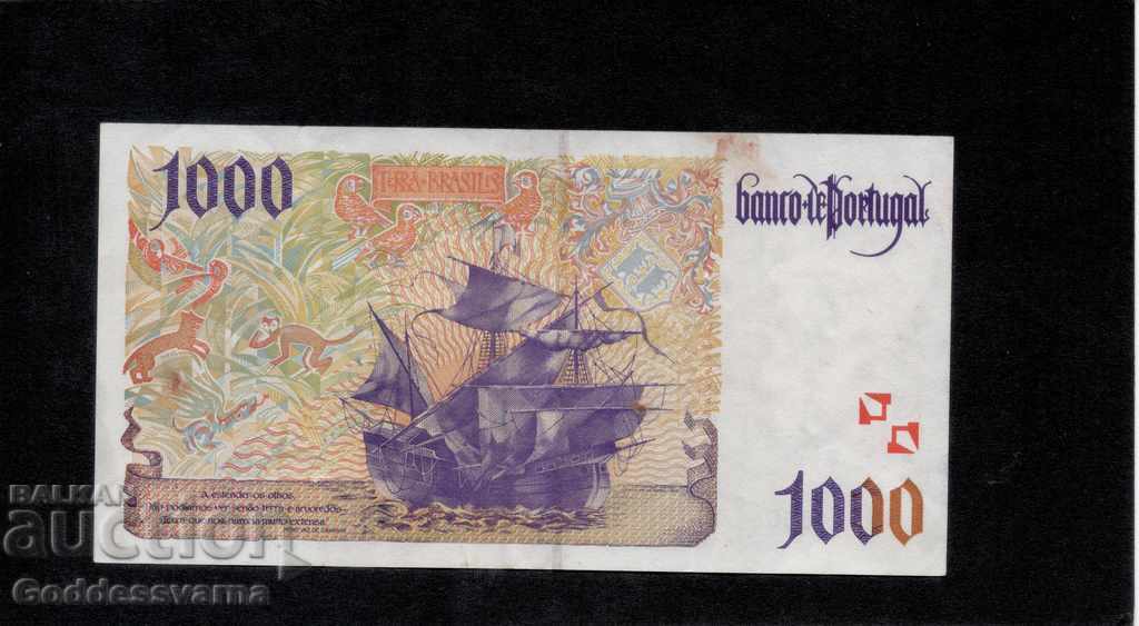 Portugal 1000 Escudos 1996 ref 8006 with price 38.00 BGN | € 19.43 Portugal 1000 Escudos 1996 ref 8006 with price 38.00 BGN | € 19.43