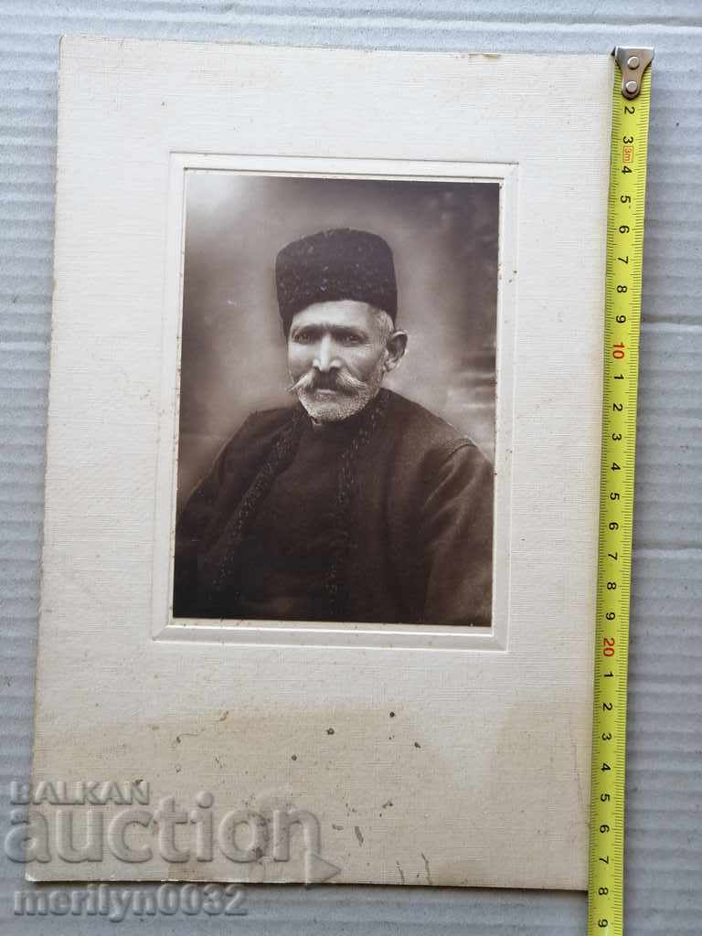 Auction  Old cardboard picture photography portrait