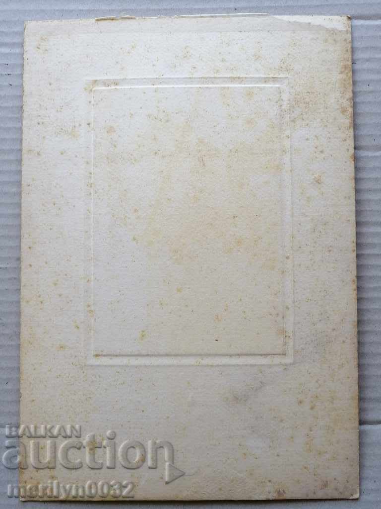 Old cardboard picture photography portrait - 5